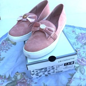 NIB Liz Claiborne Blush Loafers